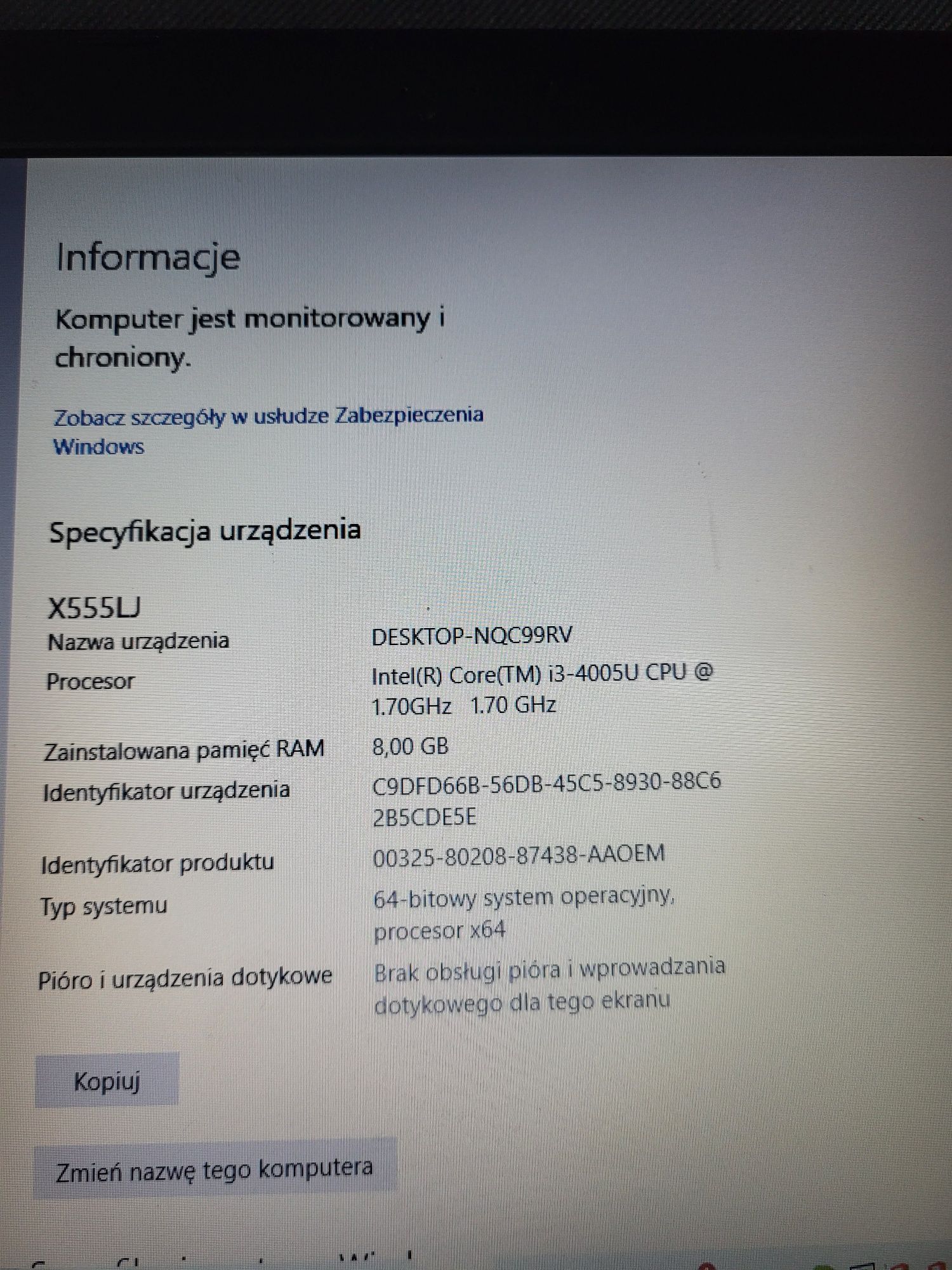 Laptop ASUS R556L 8GB RAM