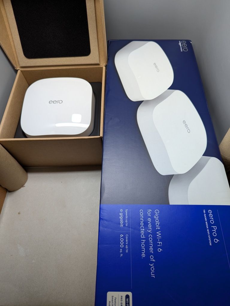Wi-Fi Роутер Eero 6 Pro Dual-Band Mesh System Apple HomeKit