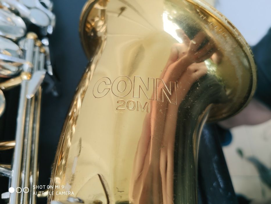 Саксофон альт Conn 20M USA повністю перекритий + мундштук Meyer 6