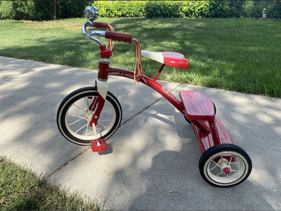Rowerek dziecięcy Radio flyer trójkołowy uzywany vitage amerykanski