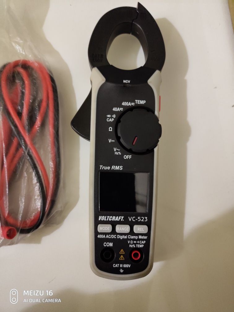 Токовые клещи Voltctaft VC-523
