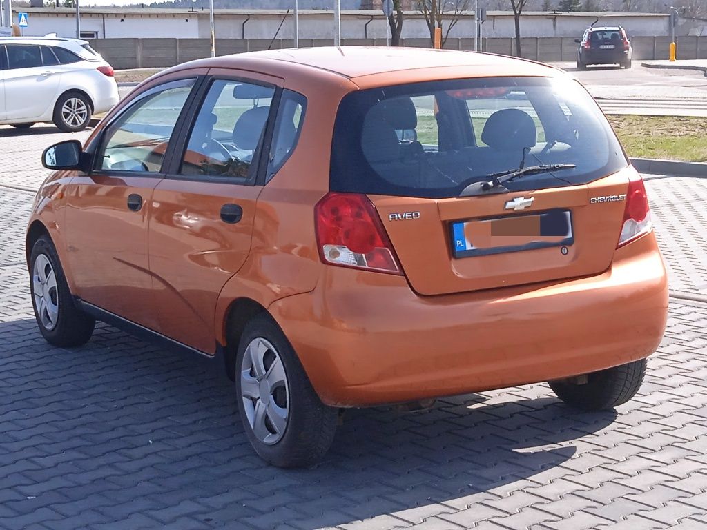 Chevrolet Aveo 1.2/Elektryka/Klima/5drzwi/Zarejestrowany/Okazja!!!