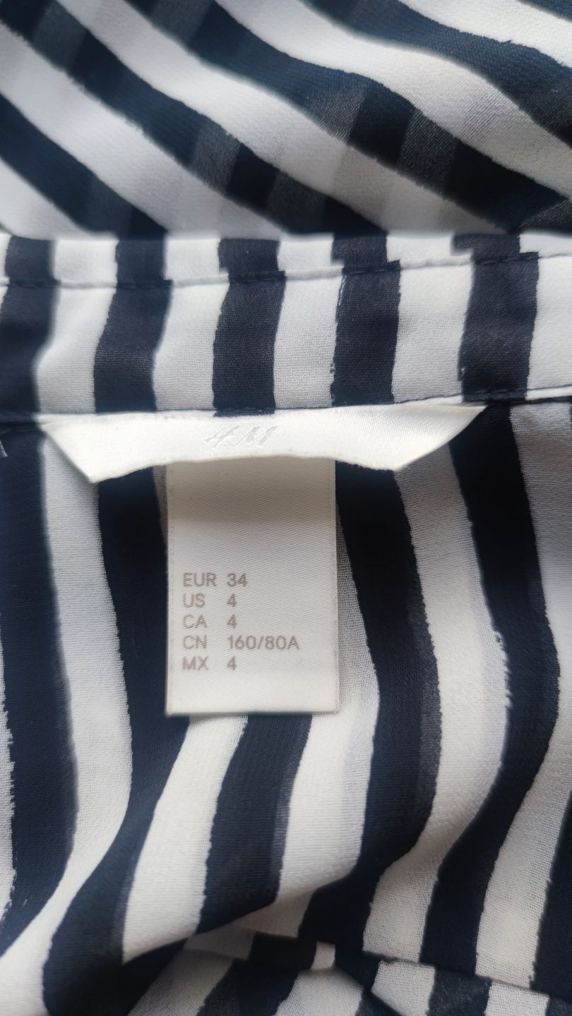 Koszula w paski h&m 34