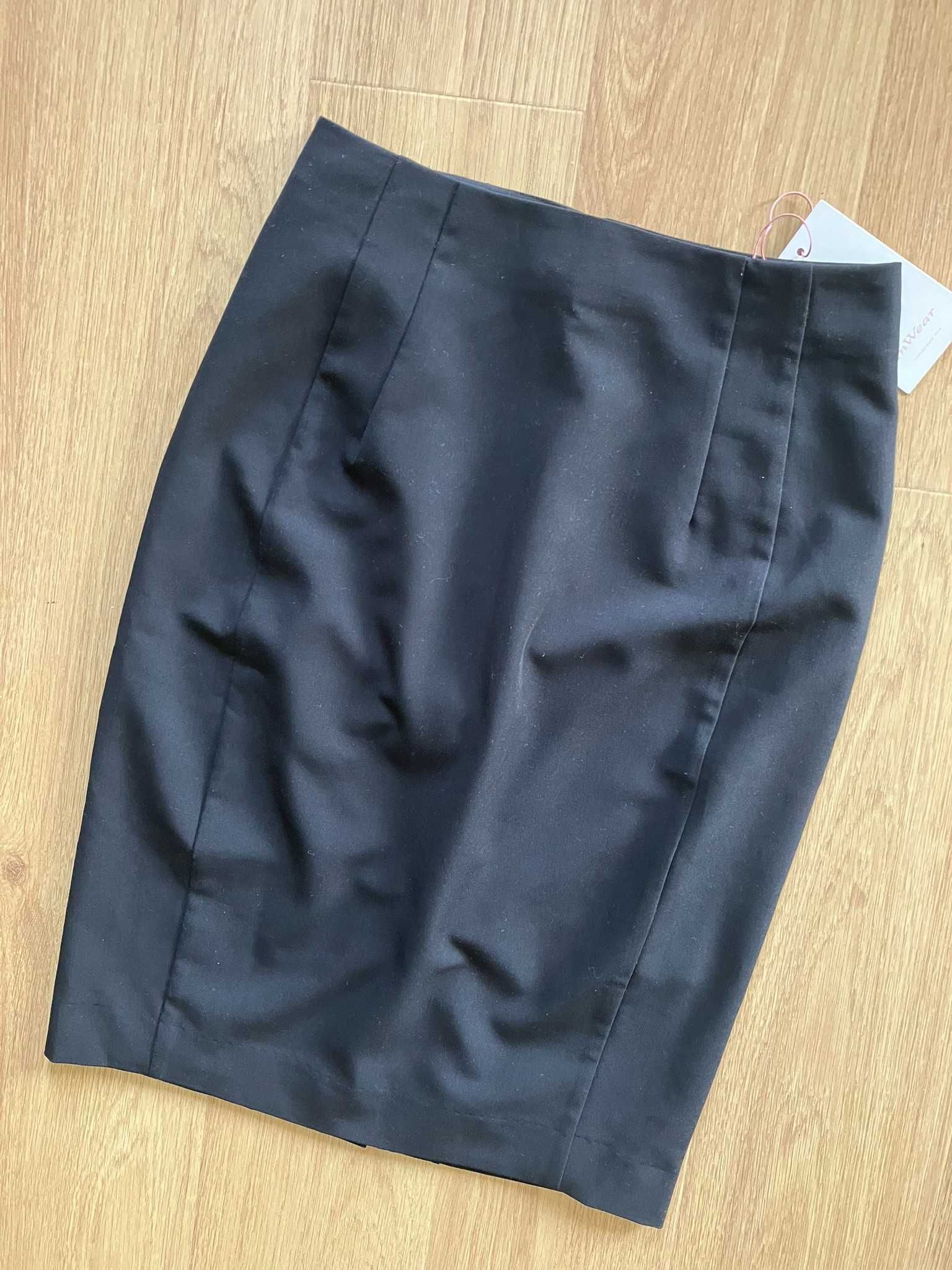 InWear Leigh Pencil Skirt ołówkowa spódnica czarna 34 XS Amsterdam