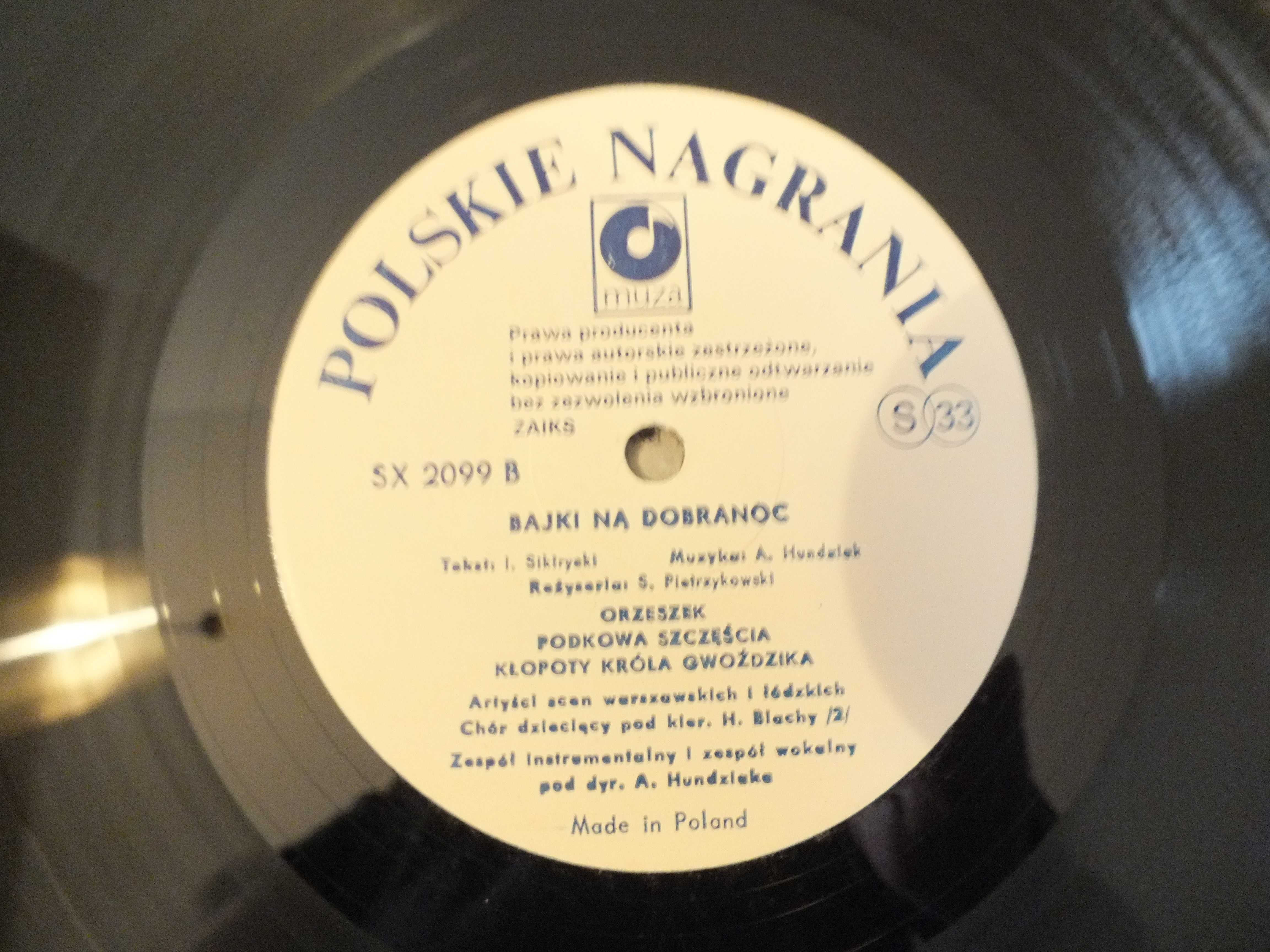 Winyl -Bajki Na Dobranoc-tekst Igor Sikirycki LP 1987 Muza  Nowa płyta