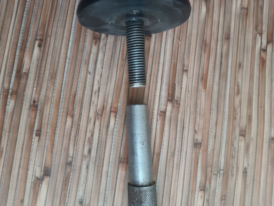 Штанга гриф металлический советский продается вместе с блинами