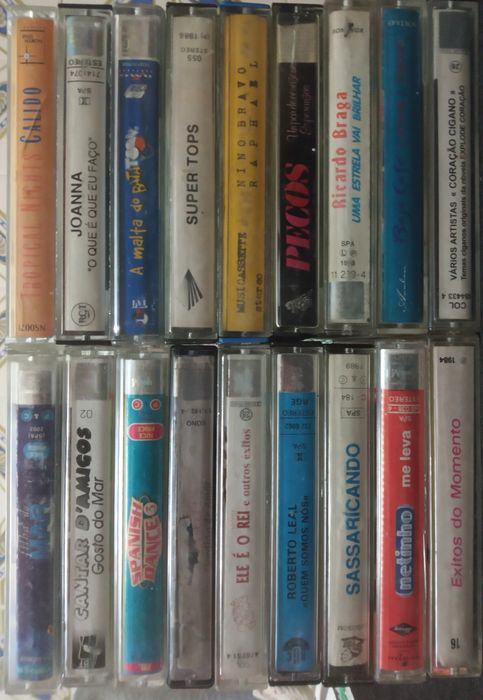 Lote de Cassetes de Música  ( ÁUDIO )