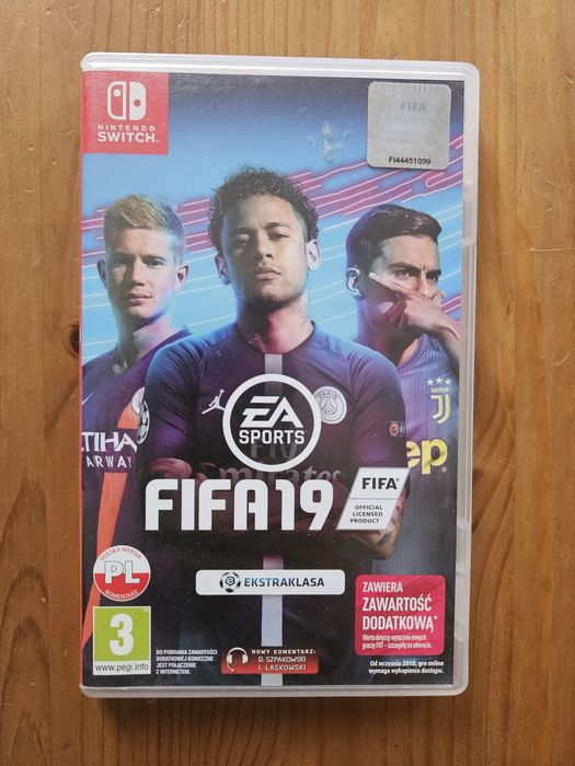 Gra FIFA 19 /nintendo switch/