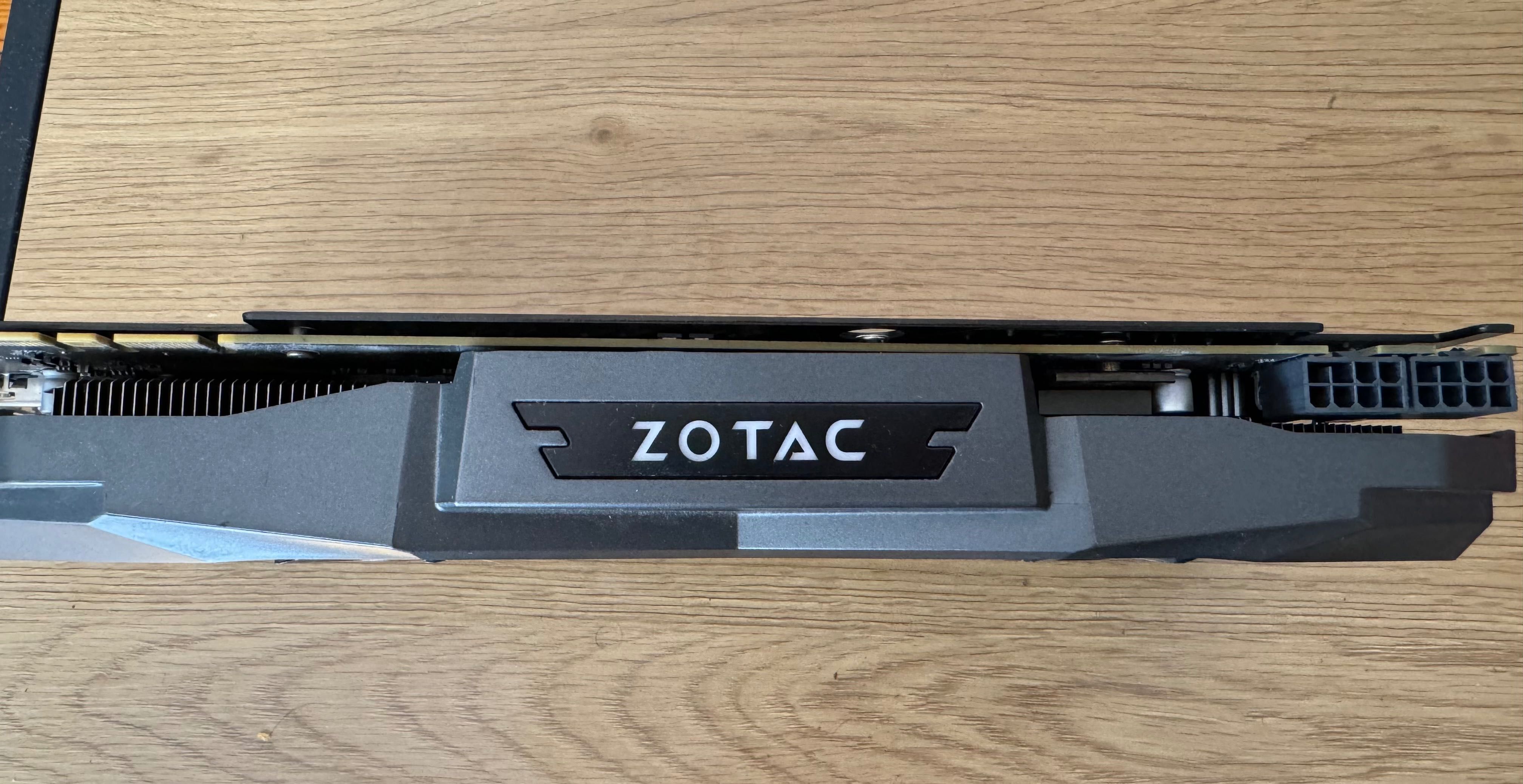 Nvidia GTX 1070 Zotac AMP Core Edition 8GB