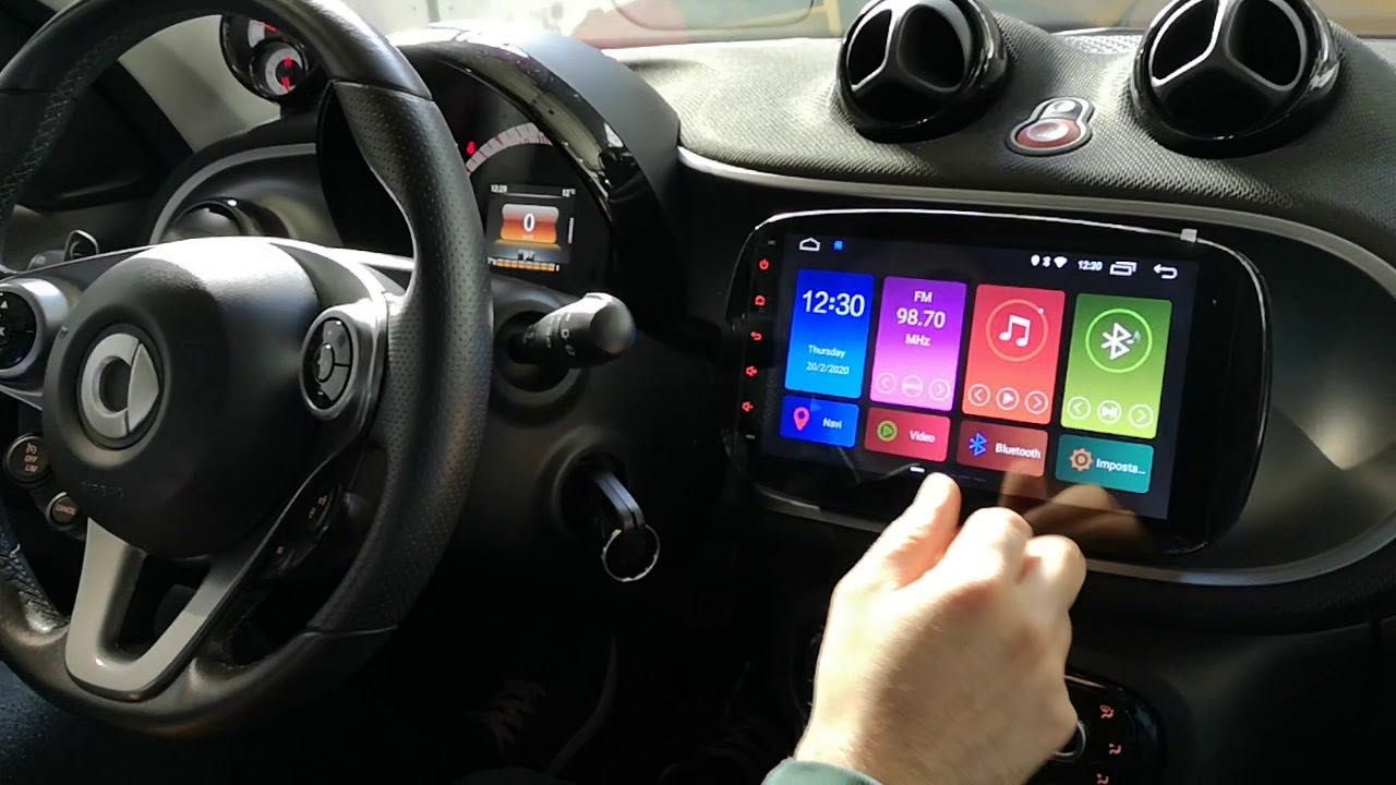 Auto Rádio Smart 453 * 2 Din * Android * Ano 2016 a 2020