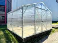 Szklarnia Domek Poliwęglan 6mm Proste Ściany 4x4 4x6 4x8 4x10m EDEN-4