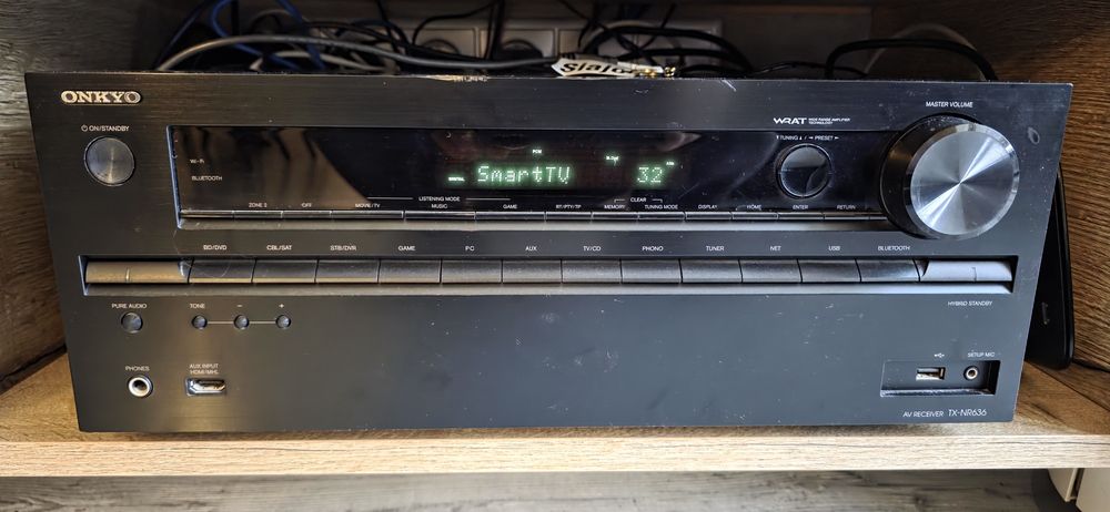 Kompletny Zestaw Kina Domowego: Onkyo TX-NR636 + Potężne Kolumny M-Aud