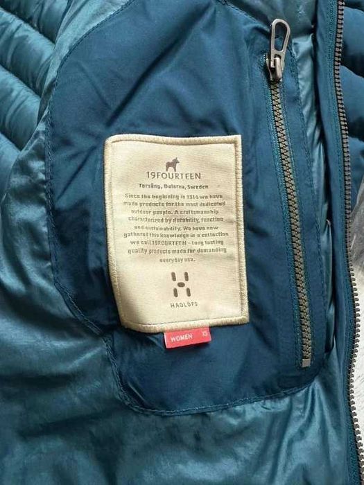 Haglofs Pertex down jacket XS women winter pierze puchowa zimowa