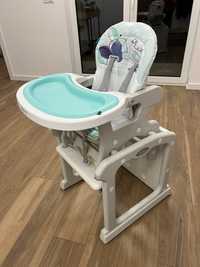 Baby Design Candy 2w1 krzesełko do karmienia stolik