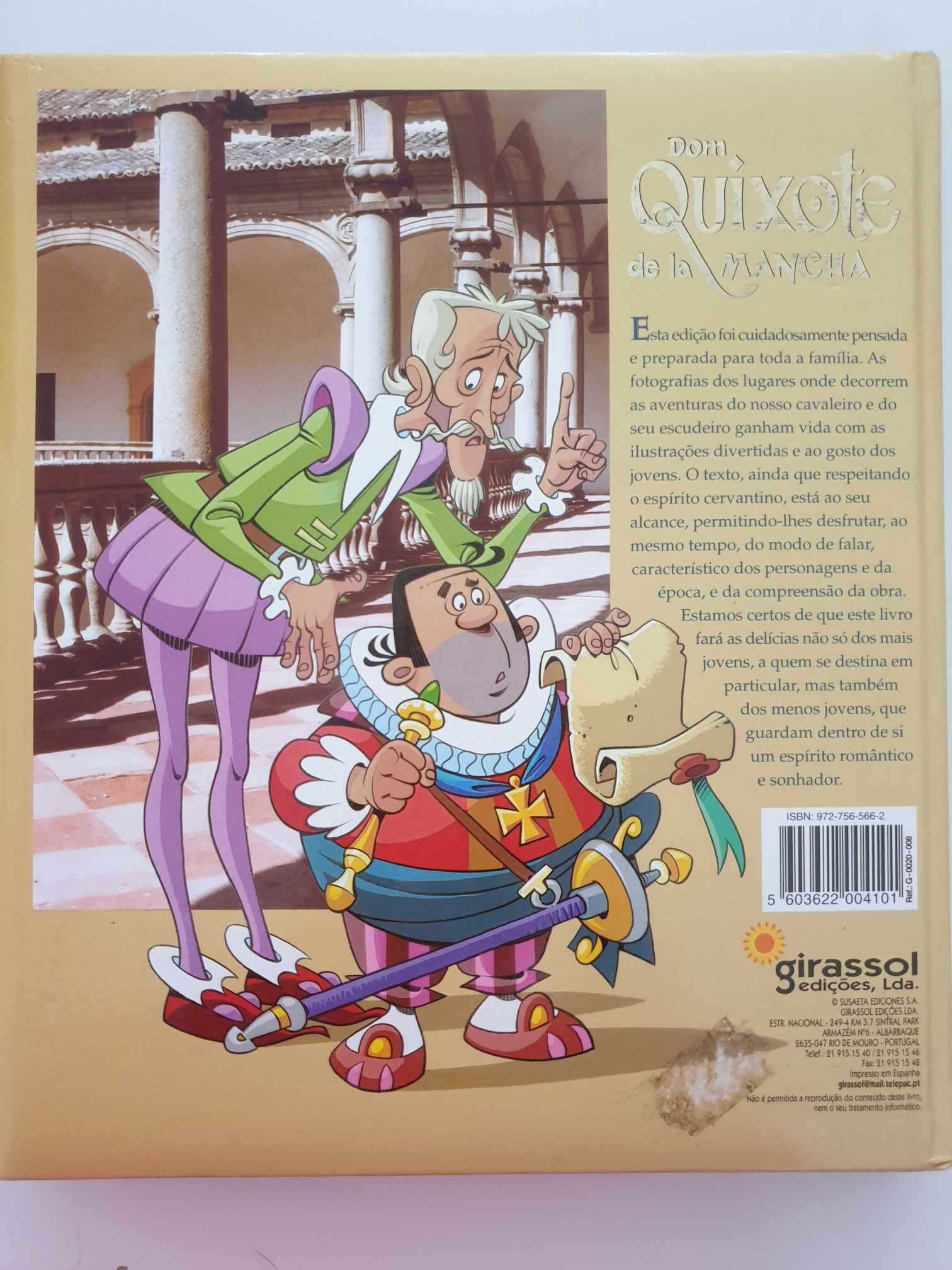 Livro D. Quixote de La Mancha