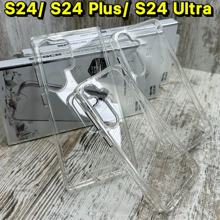 Чехол прозрачный Space на Samsung S24/ S24 Plus/ S24 Ultra Чохол