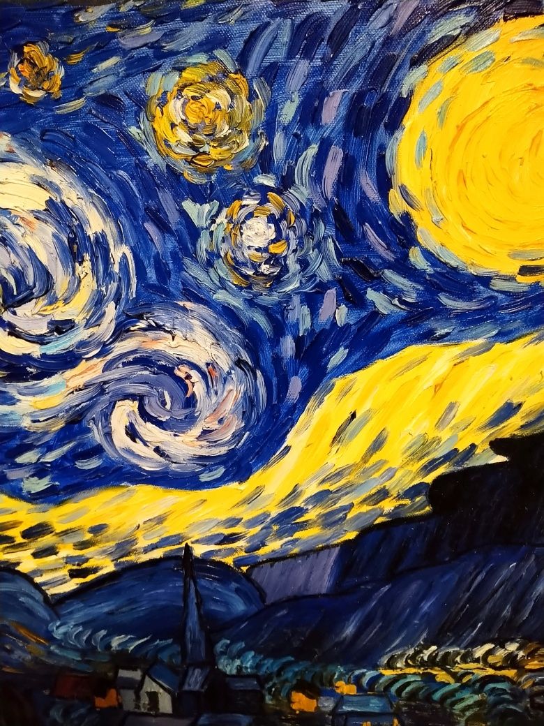 Obraz olejny jak Van Gogh
