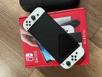 Nintendo Switch Oled + 122 pełne gry + 1 tb karta - ideał