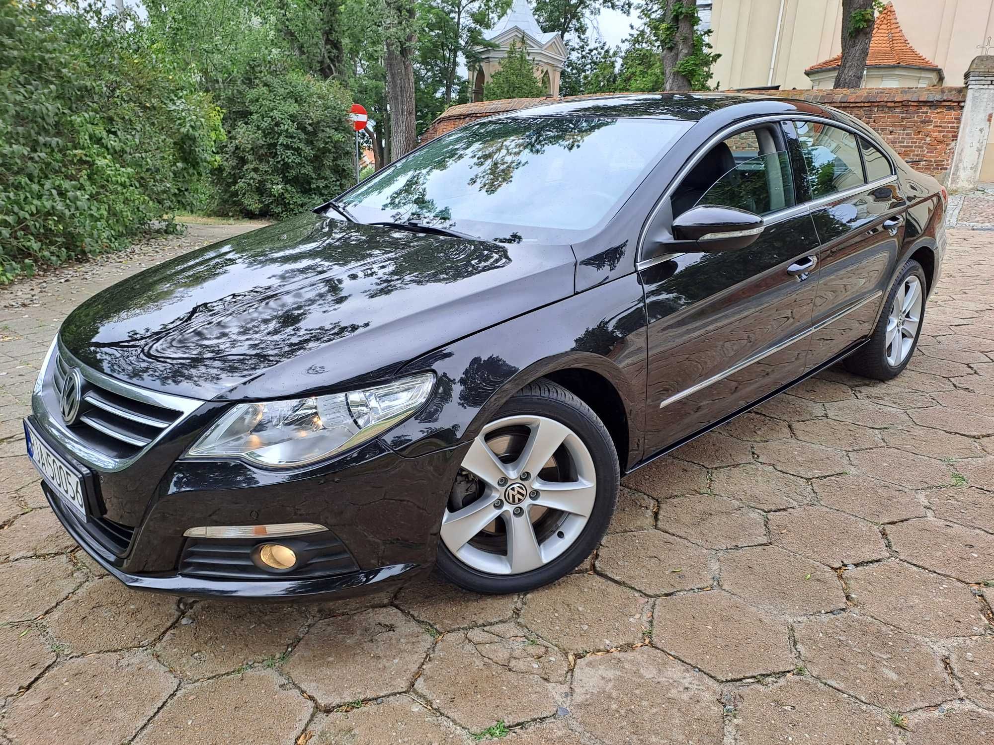 Zadbany Passat CC 2.0tdi CR 140km, DSG, zarejestrowany z 2009roku