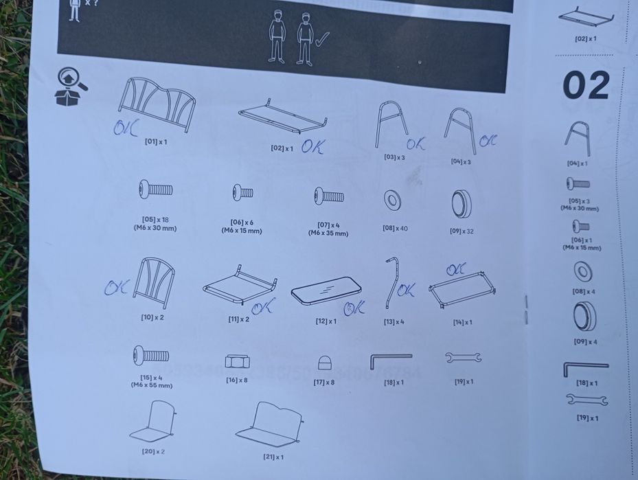 Zestaw mebli ogrodowych Colorado