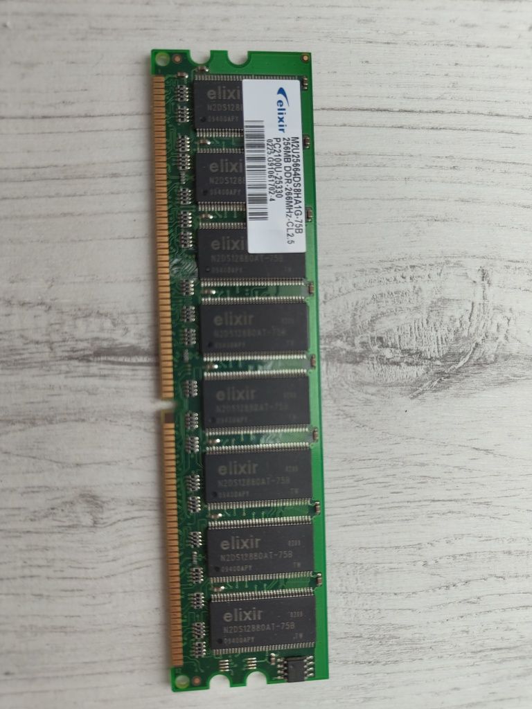 Pamięć Ram DDR 256MB 266MHz PC2100