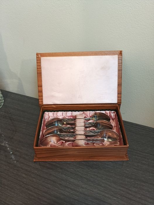 Łyżeczki Gerlach6 sztuk pudełko PRL