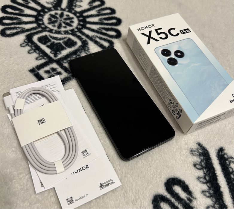 Honor X5C Plus – nowy, nieużywany + kabel