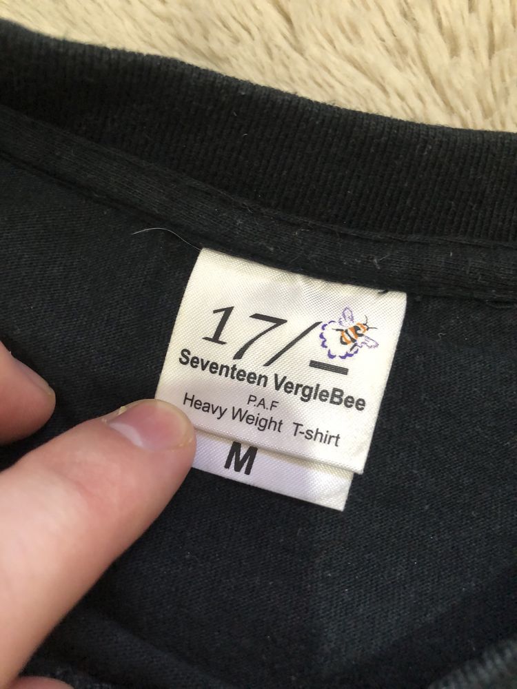 Тишка NIKE (S) 17/_ Seventeen VergleBee Gangsta футболка мужская черна