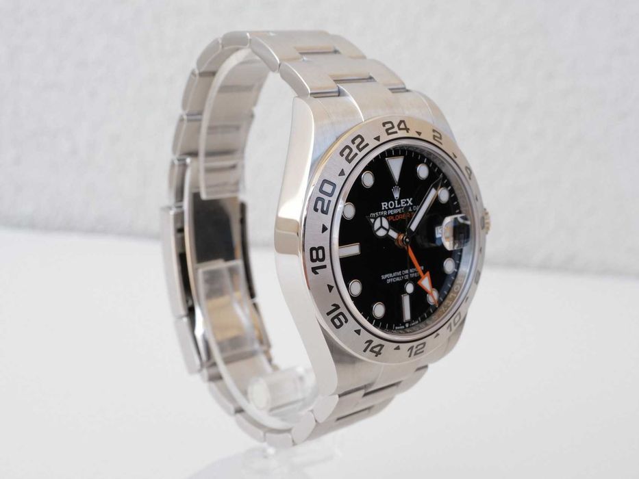 Rolex Explorer II Oyster Black Dial GMT 42mm