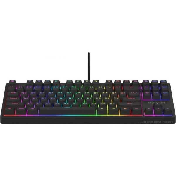 Клавиатура Hator Rockfall 2 Mecha TKL Black Aurum Orange Switch