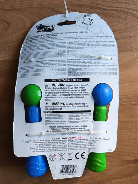 NOWA! Laserowa skakanka Hula Hoop