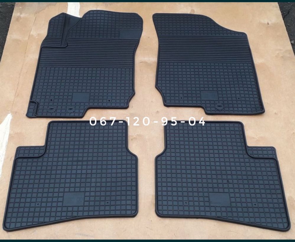 Коврики резиновые Volkswagen Passat B5 B6 Toyota Camry. Renault scenic