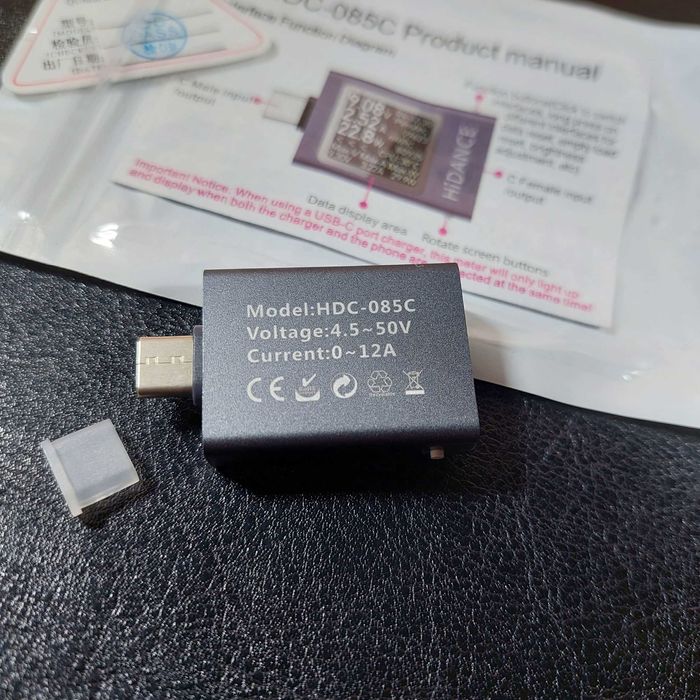 Мощный 600Вт HIDANCE 13‑в‑1 USB Type-C юсб тестер - профи измерение