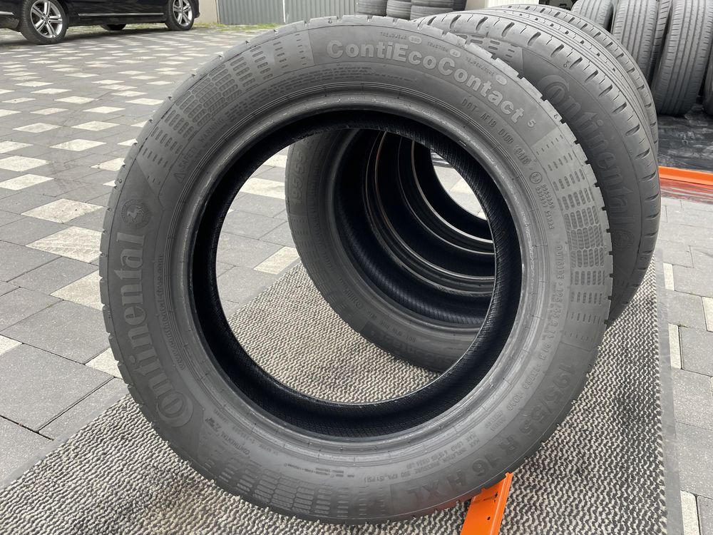 7.5мм 195/55R16 91H Шини з Німеччини Continental ContiEcoContact5