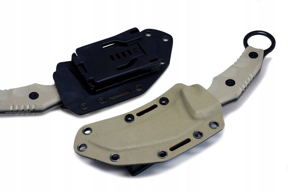 Karambit taktyczny wojskowy nóż do samoobrony Pazur HX OUTDOORS Kydex
