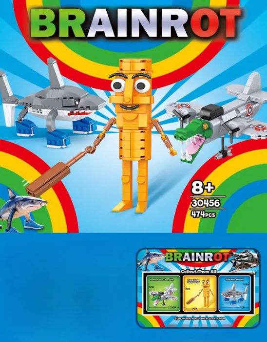 Дитячий конструктор Італійські тварини  набір фігурок персонажів