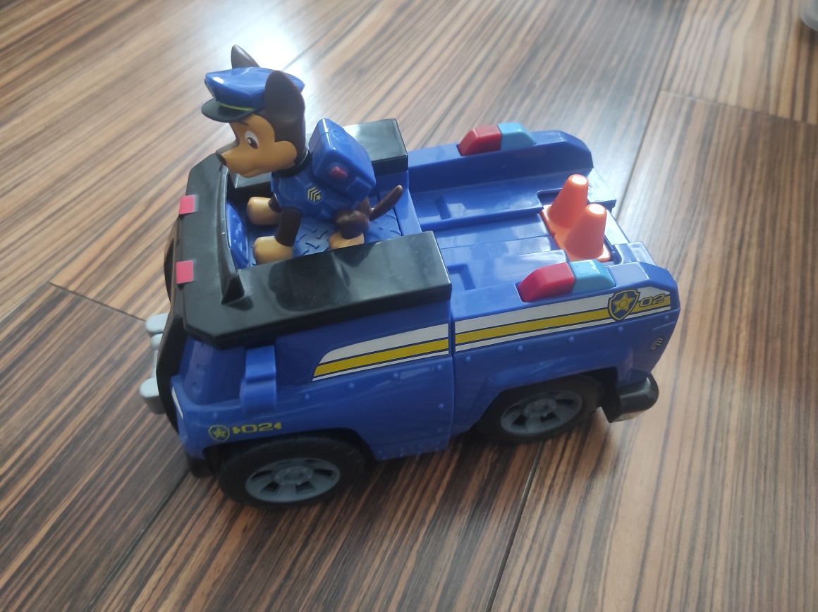 Psi Patrol duży pojazd szpiegowski figurka Chase