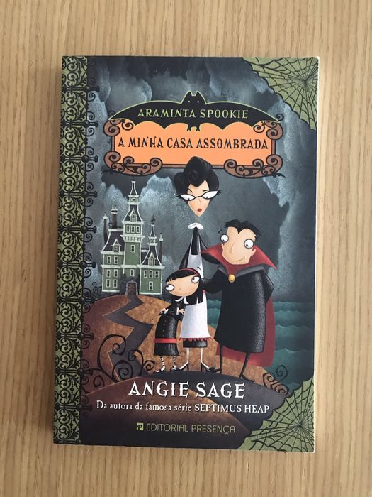 Livro “A Minha Casa Assombrada”, de Angie Sage