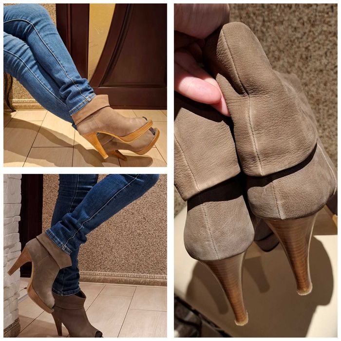 Tuva & Linn Stockholm полусапожки на платформе размер 41