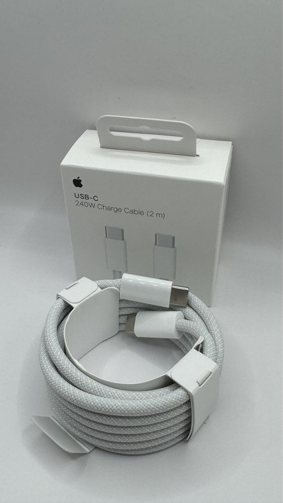 Zestaw Oryg.Ladowarka 20W + Oryg. Kabel Usb-C Usb-C 2M 240W
