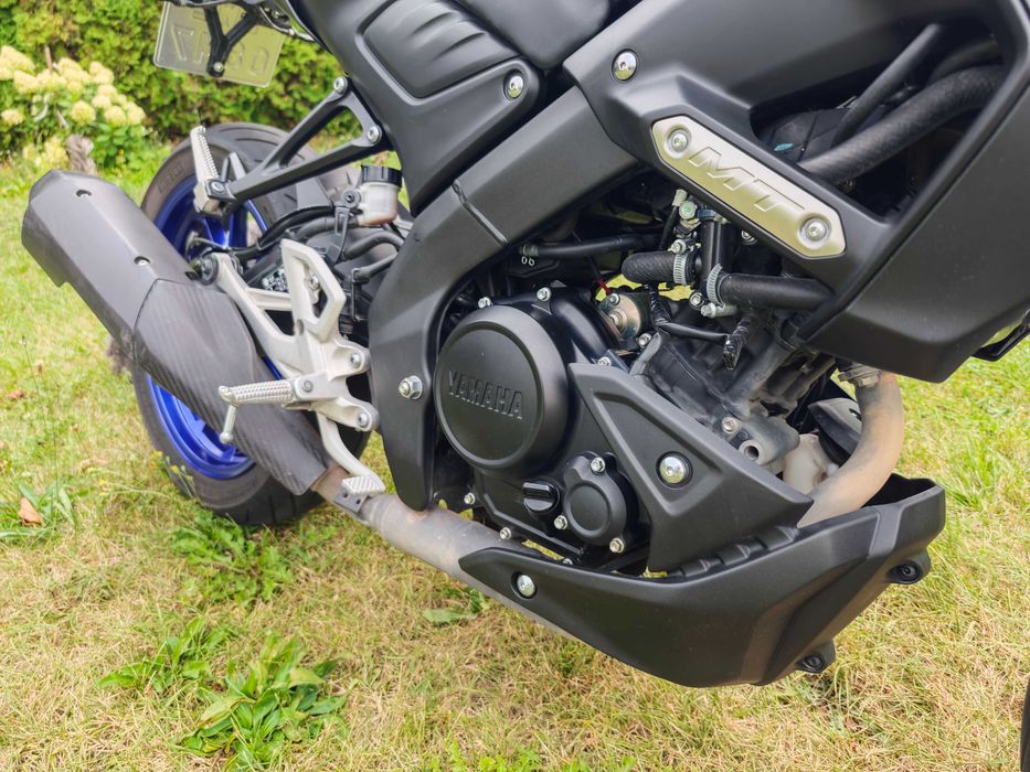 Yamaha Mt125, 2021r, Rizoma, Led, kat B, A1, 15KM