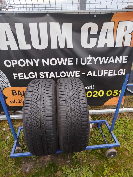 A158# Opony uzywane zimowe 255/55/19" Continental