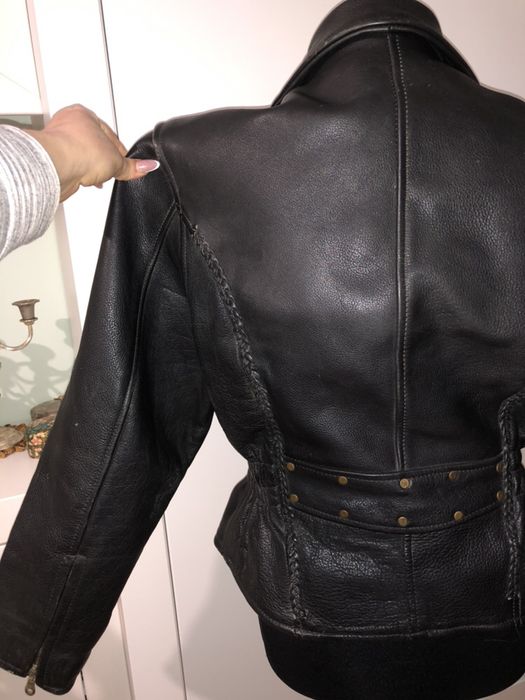 Жіноча косуха косуху мотокуртка шкіряна мото куртка байкерка