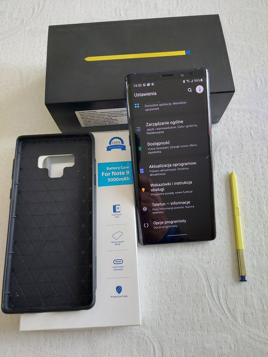 Samsung Galaxy Note 9 idealny stan  dodatki w cenie