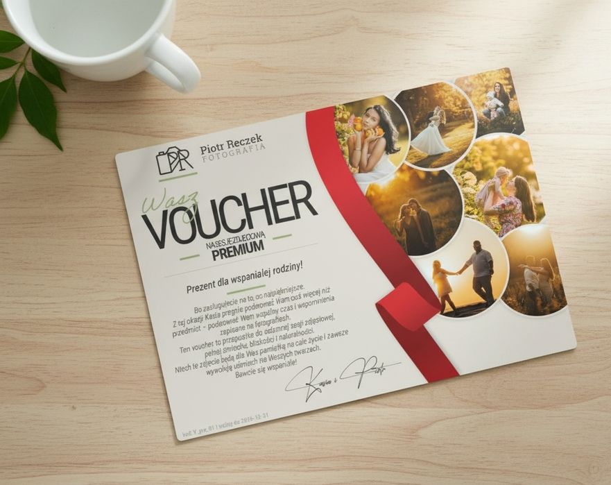 Pomysł na prezent | Voucher na sesję zdjęciową w Warszawie!