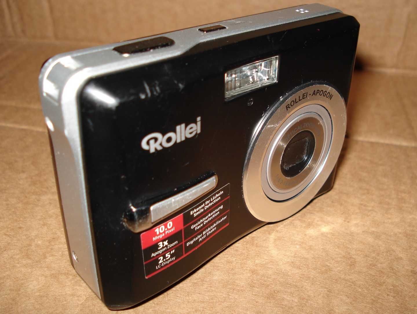 Фото-Видеокамера Rollei Compactline 101 10MP Из Германии!