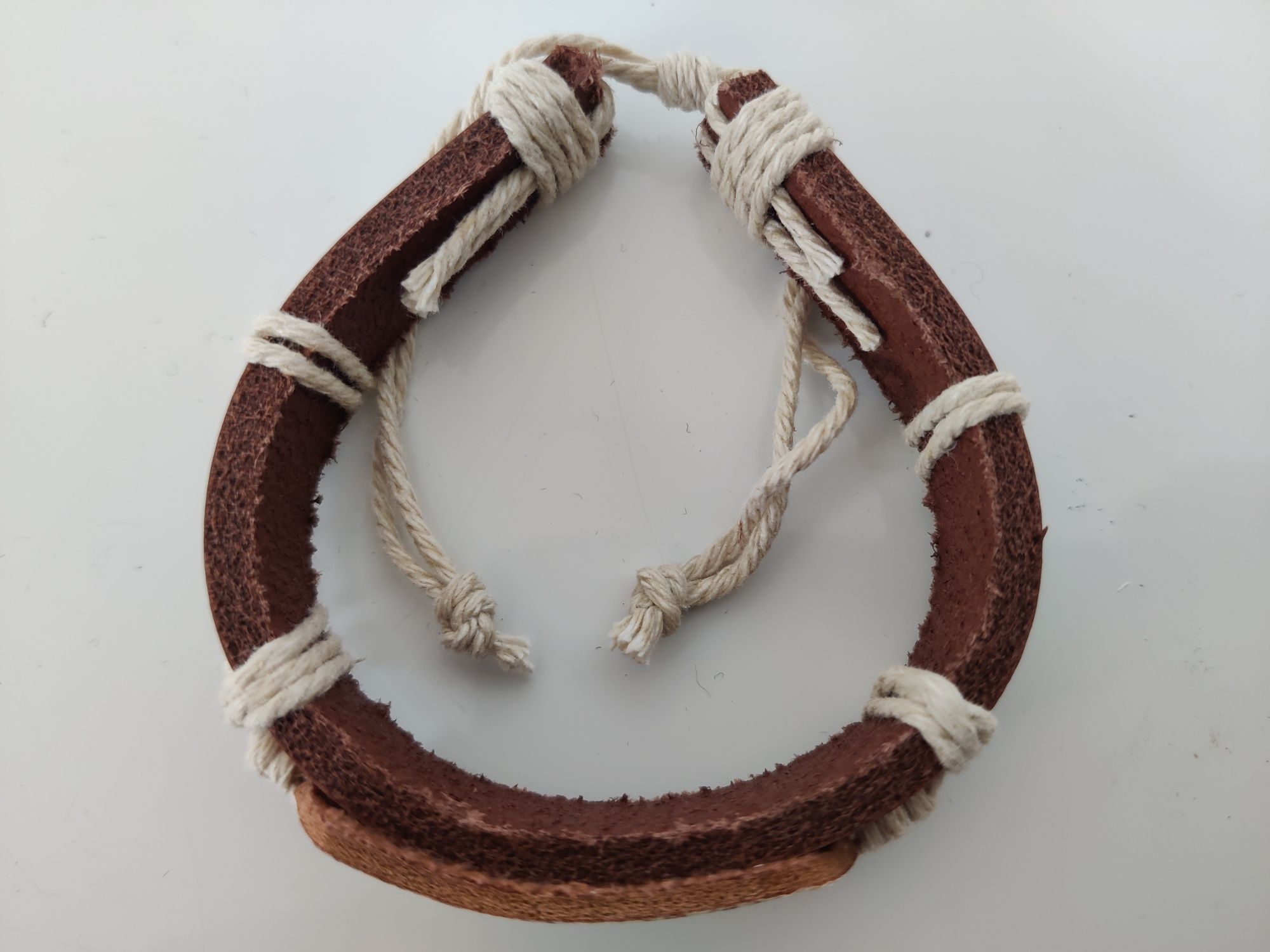 Opaska skórzana Boho bransoletka