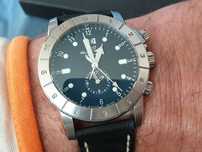 Glycine Airman GMT Big Date Diver 20 A Typ Pilot Nurek Swiss Ball Oris