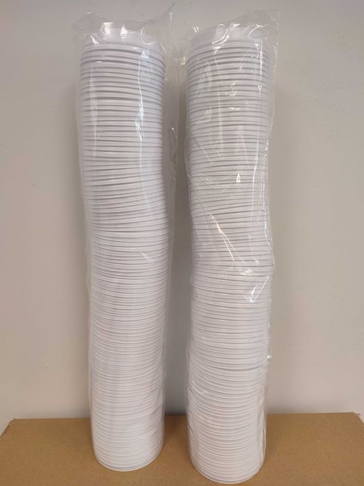 Wieczka plastikowe na kubki do napojów 250ml