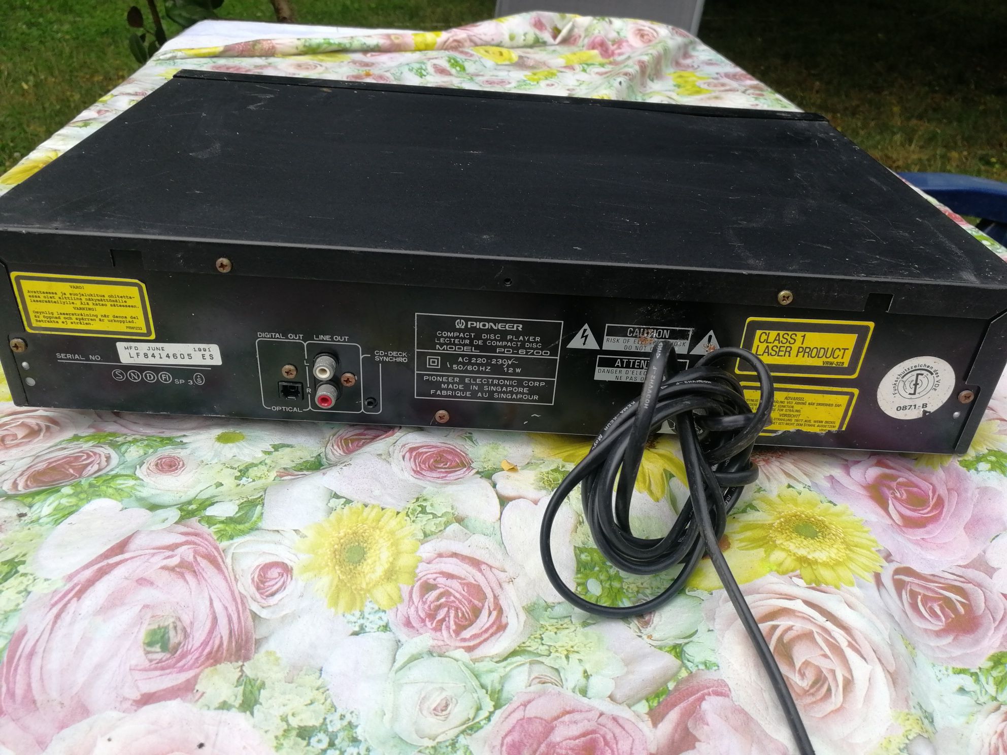 Odtwarza Cd Pioneer PD-6700  wysyłka